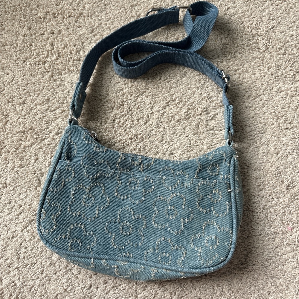 Wild Fable Blue Mini Bag Crescent Style